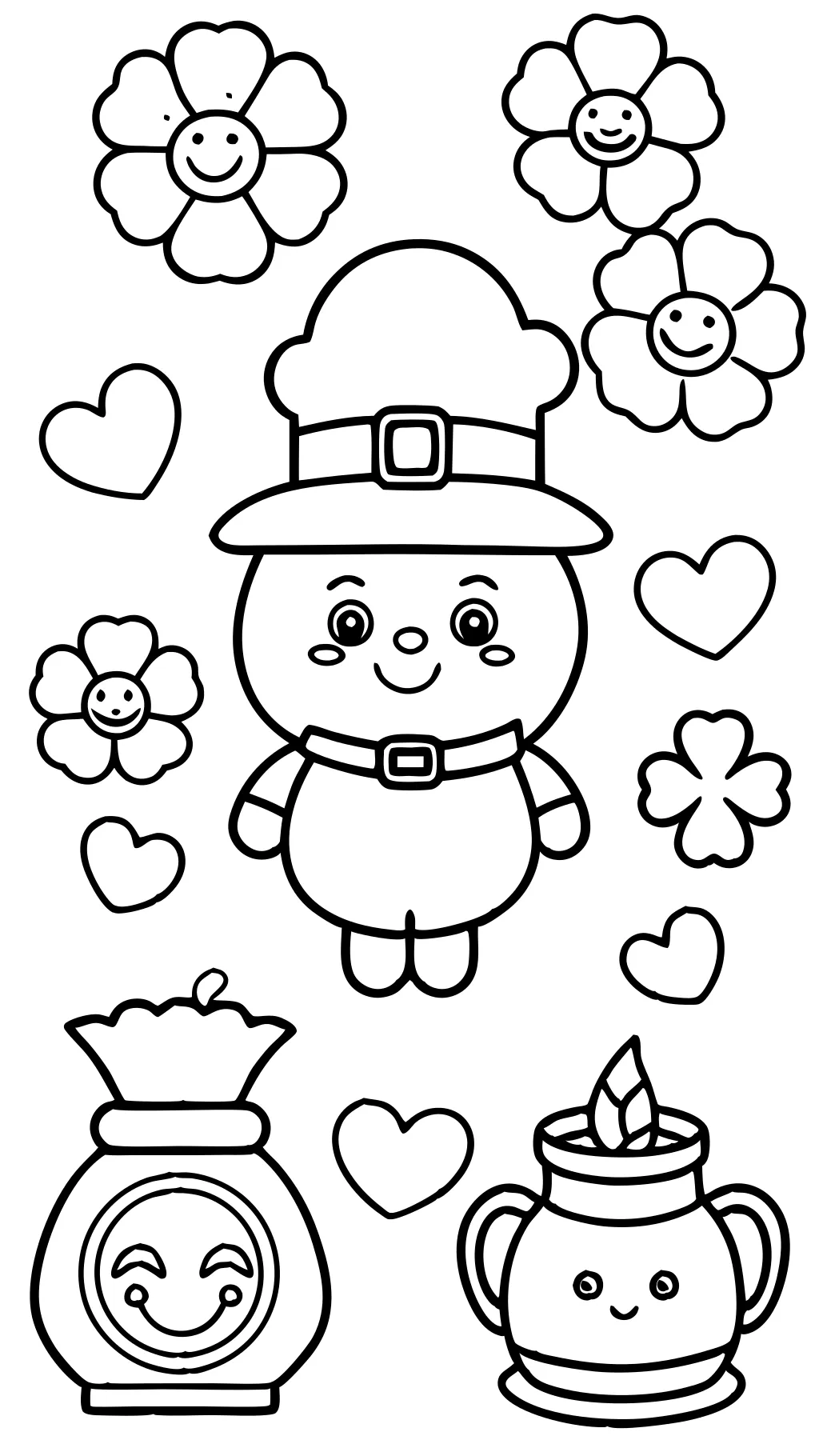 st patrick’s day coloring pages free printable